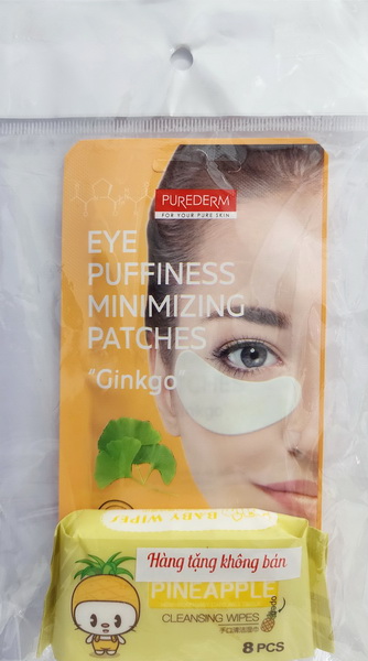 Mặt Nạ PUREDERM Giảm Sưng Bọng Mắt| 10g