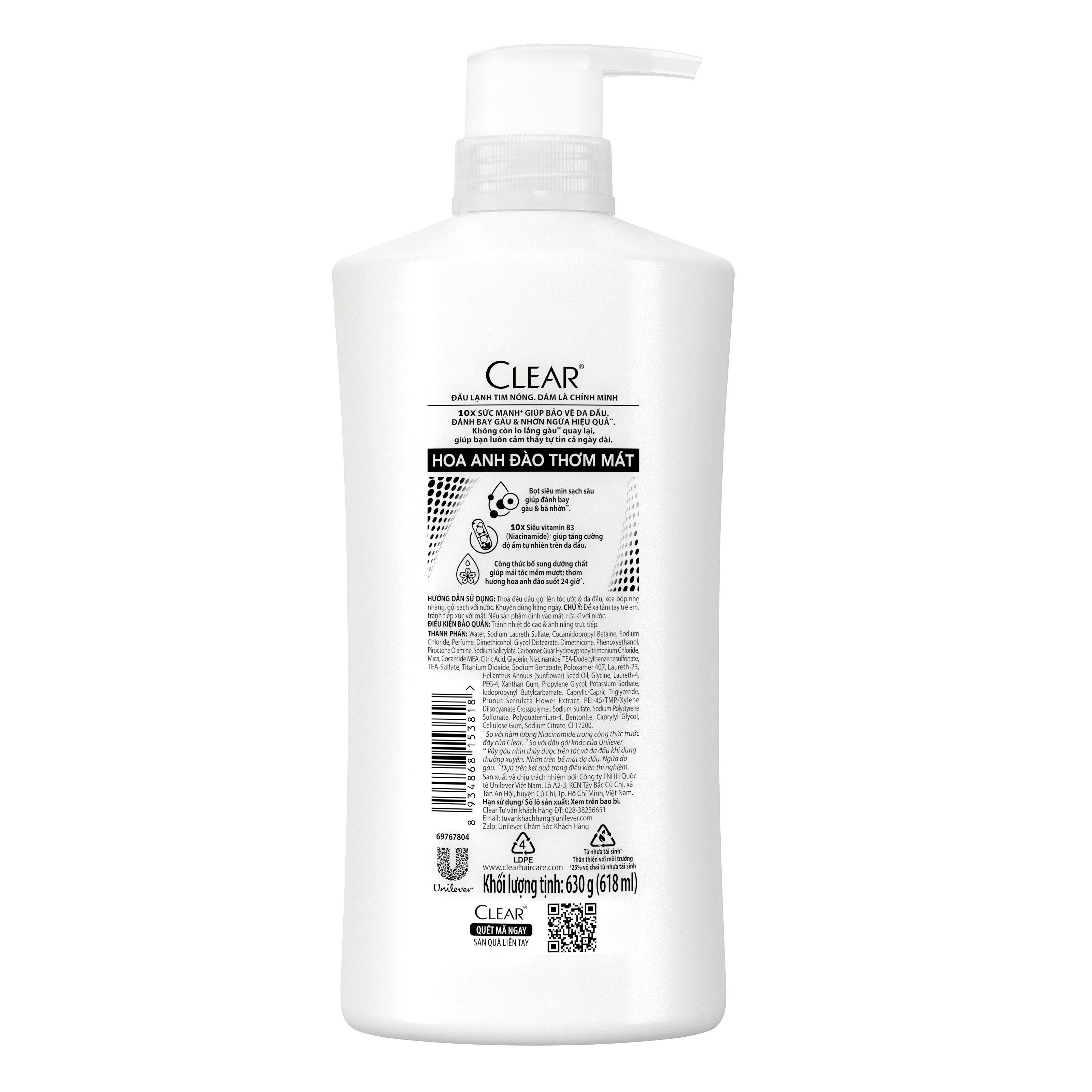 Vui lòng tham khảo thông tin trên bao bì sản phẩm