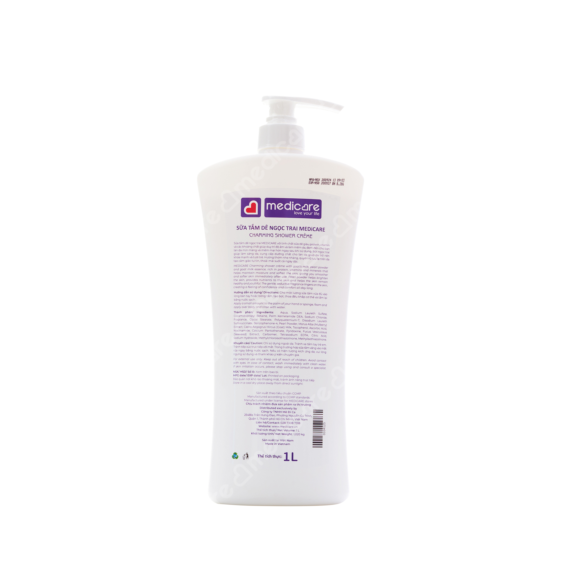 Vui lòng tham khảo thông tin trên bao bì sản phẩm