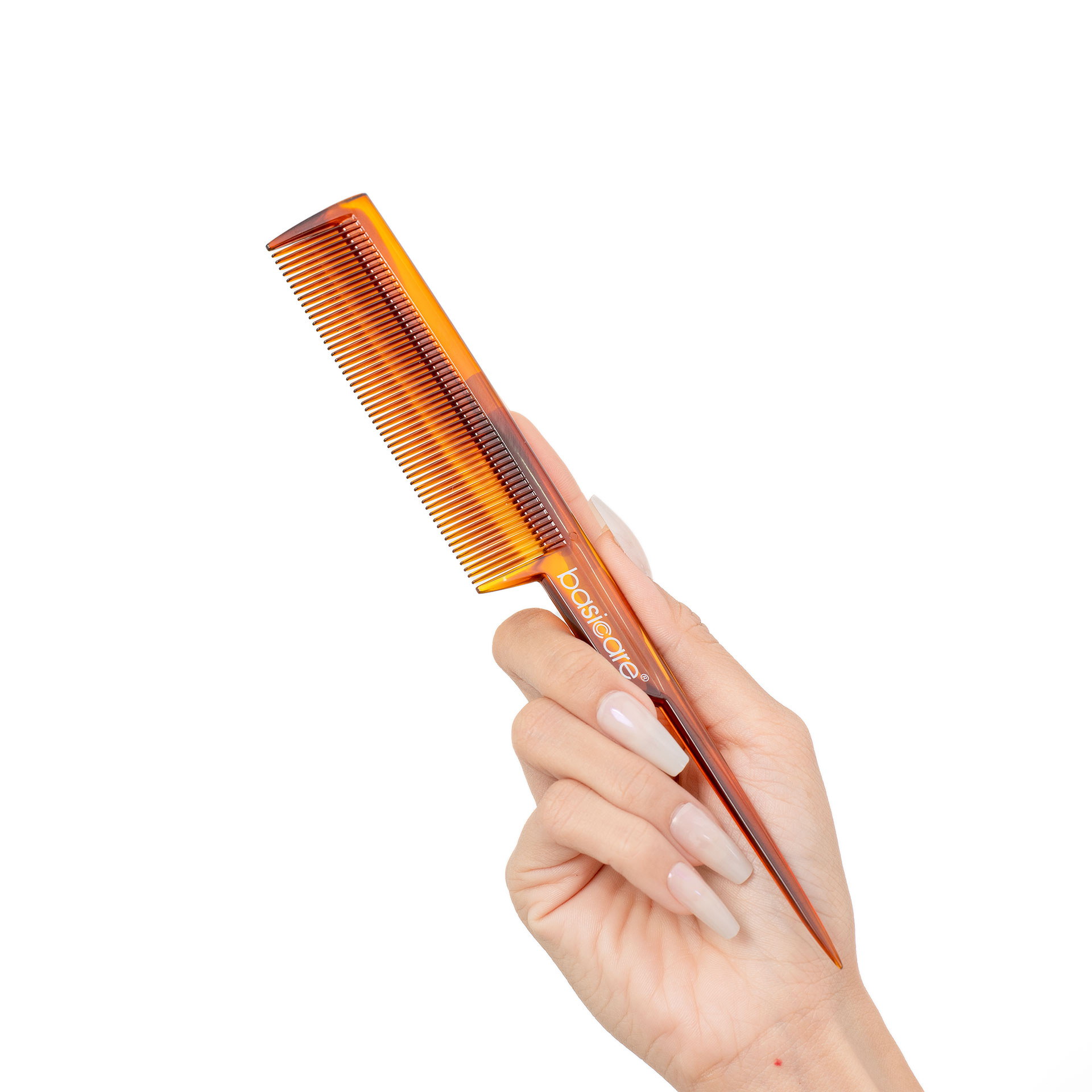 Lược Tạo Kiểu Tóc BASICARE được thiết kế đầu nhọn tiện dụng khi tạo kiểu tóc, phù hợp cho mọi loại tóc.