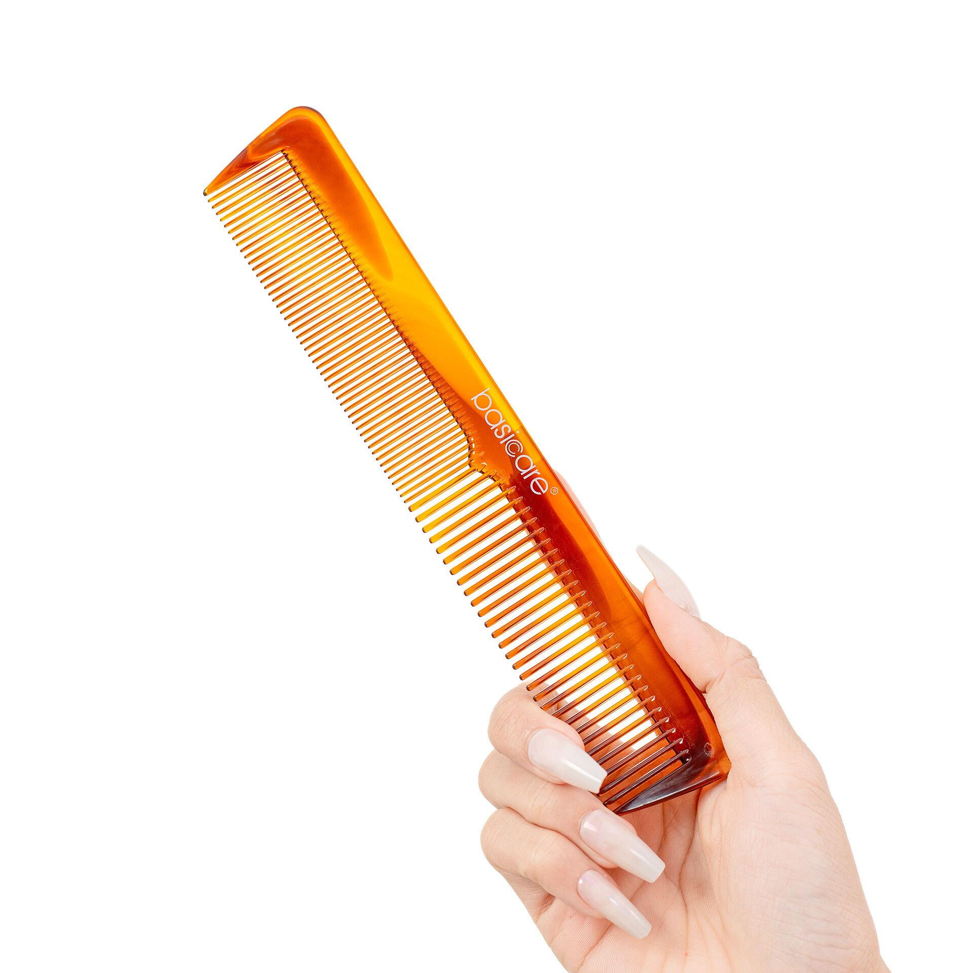 Lược Tạo Kiểu Tóc BASICARE được thiết kế để dễ dàng tạo kiểu, hai đầu lược được thiết kế khác nhau phù hợp cho cả tóc dày và tóc mỏng.