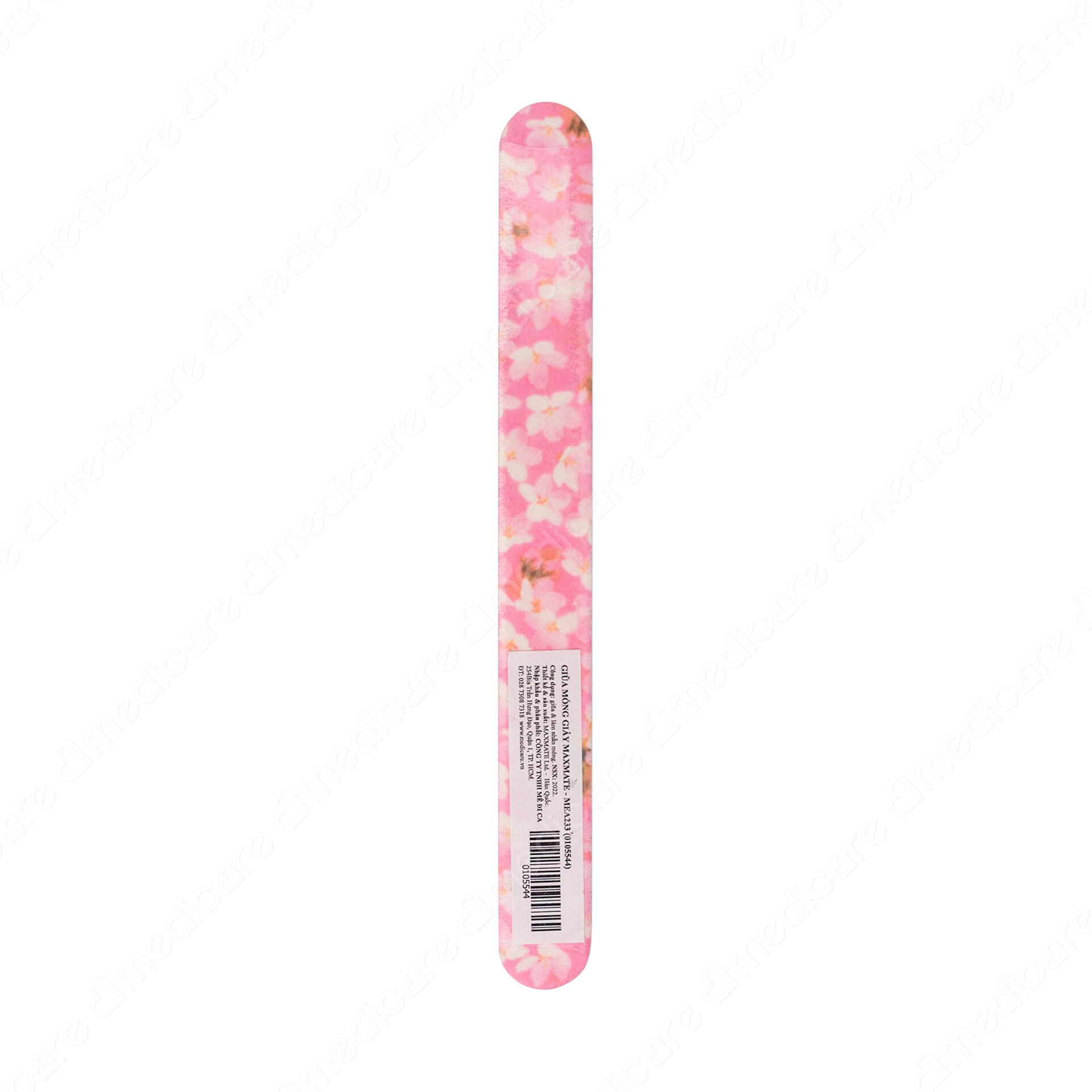 Giũa Móng Giấy MAXMATE Hình Hoa Lá Hồng<p><strong> </strong></p>dùng để giũa móng. Sản phẩm tiện lợi, gọn gàng dễ dàng mang đi nhiều nơi. 