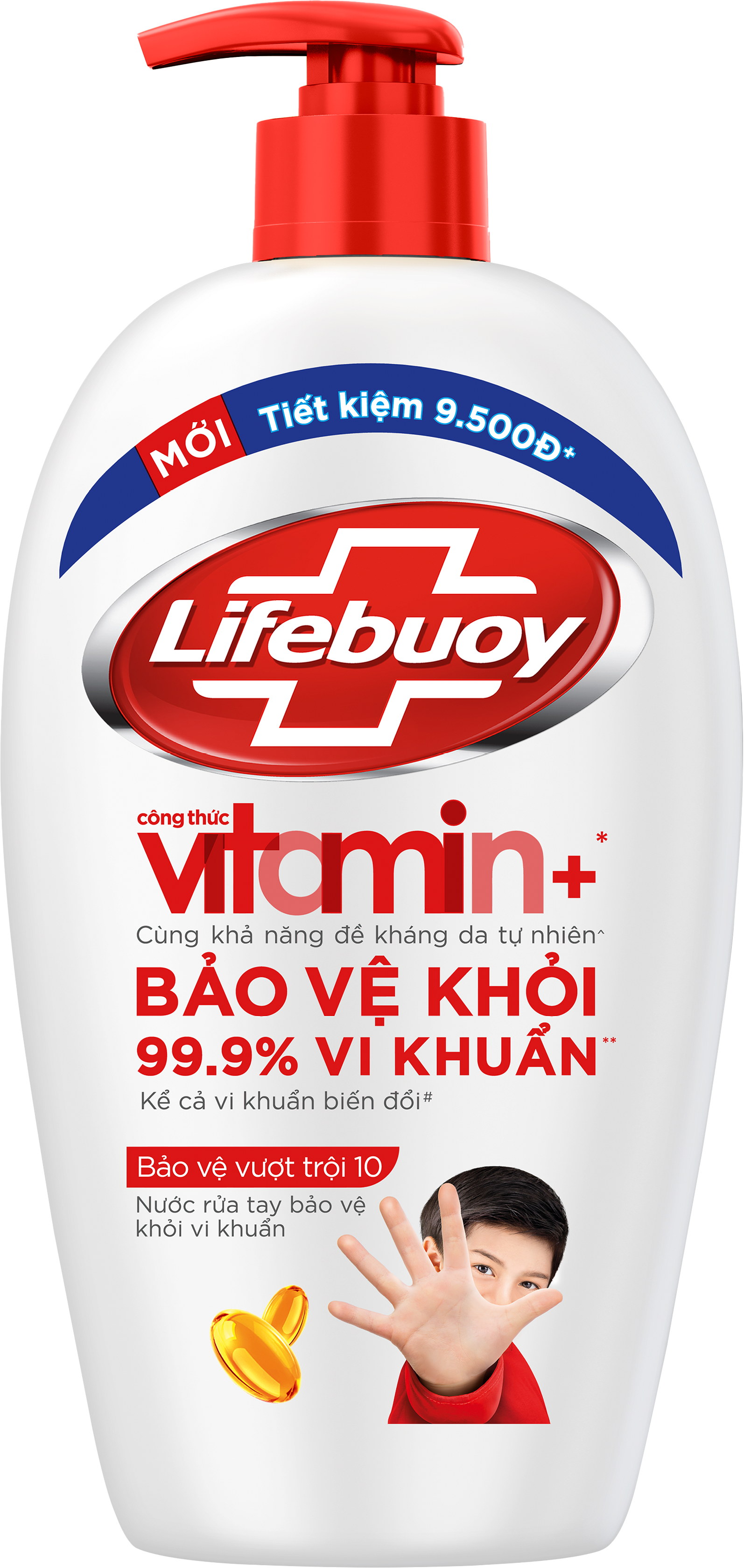 Nước Rửa TayLIFEBUOY Bạc Bảo Vệ | 500g