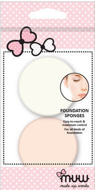 Bông Phấn Nền MUW 6504 gói 2 cái