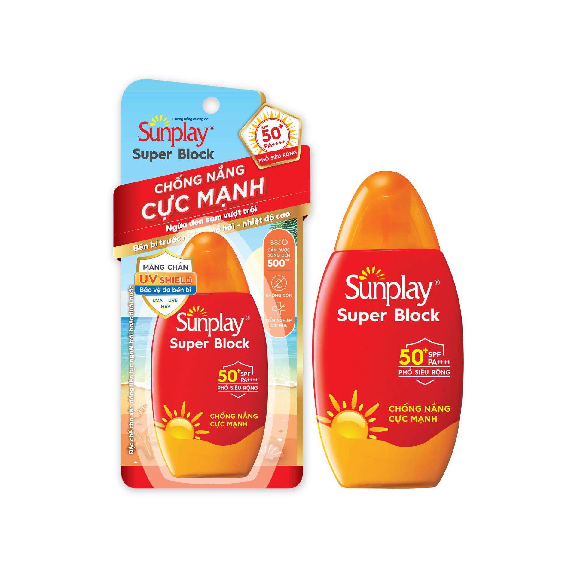 Sữa Chống Nắng SUNPLAY Super Block SPF50+ PA++++ | 70g