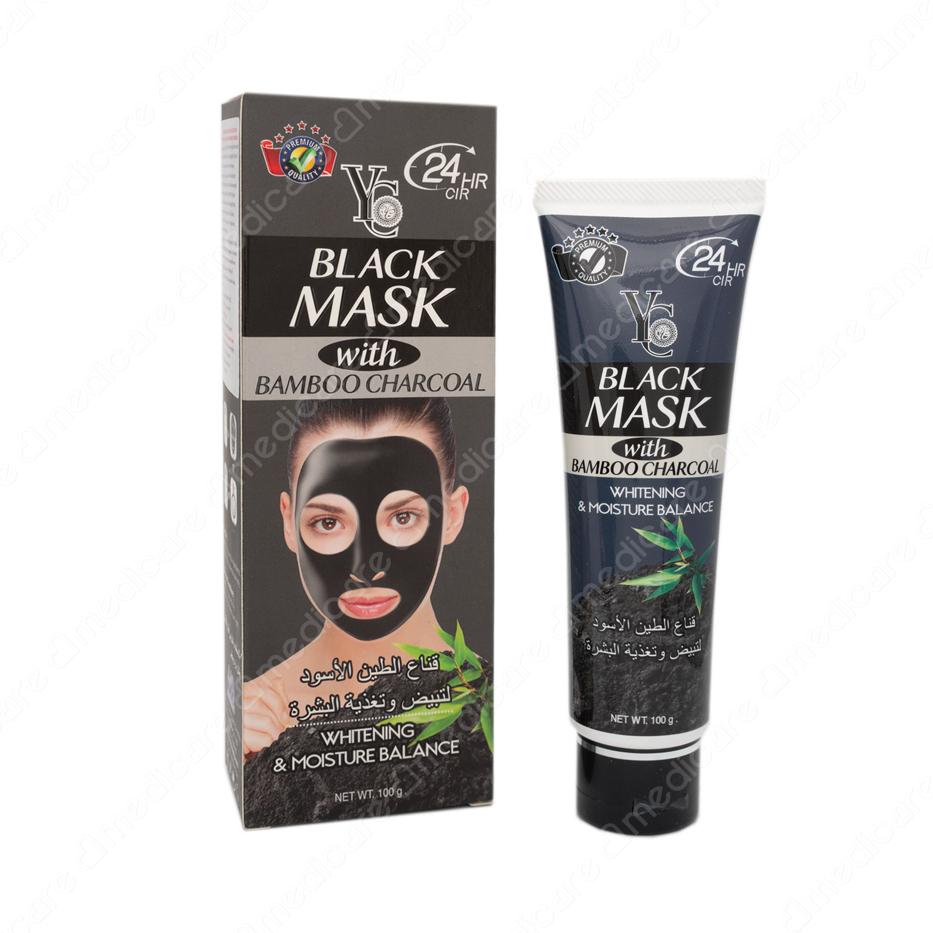 Gel Mặt Nạ YC Chiết Xuất Than Tre | 100ml