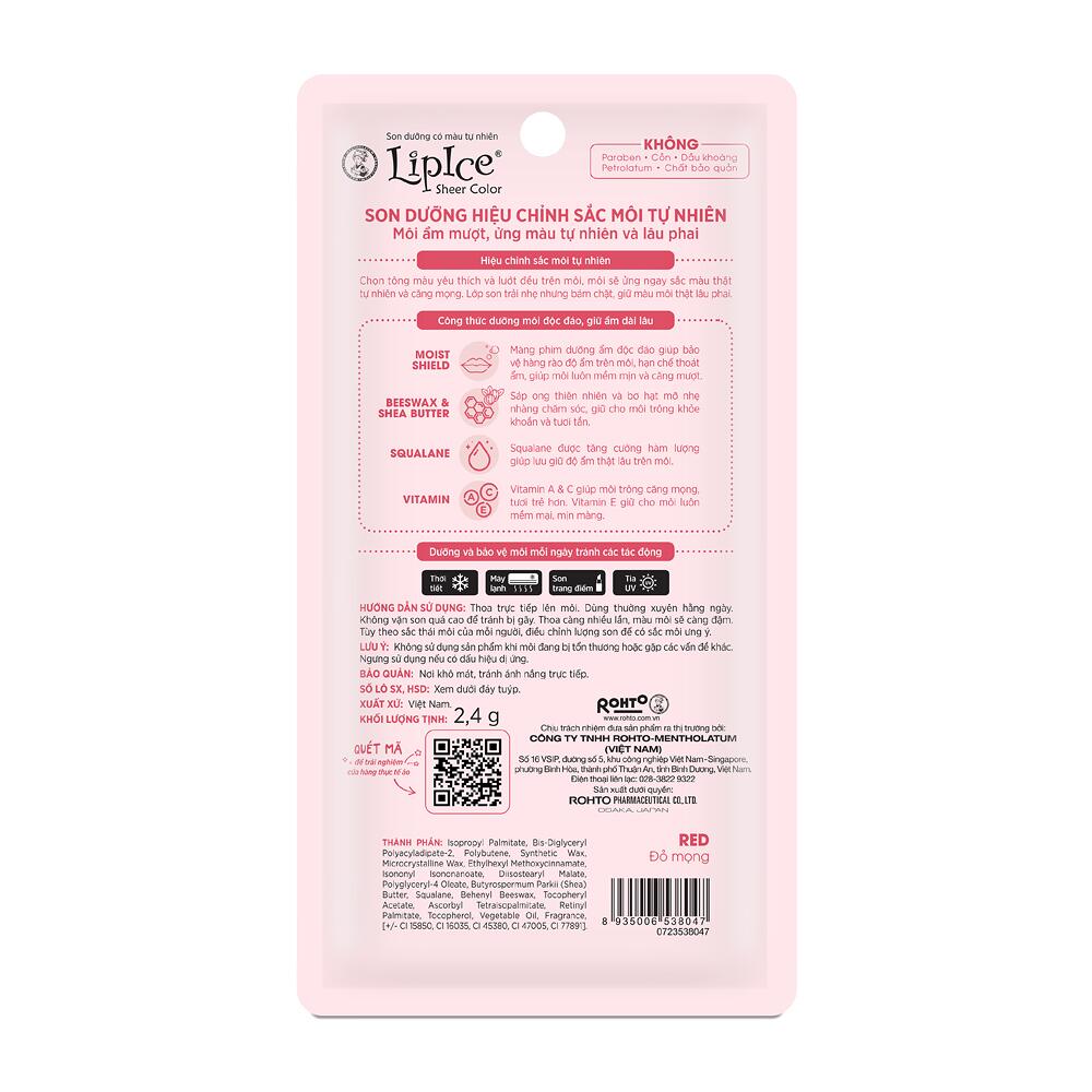 Vui lòng tham khảo thông tin trên bao bì sản phẩm