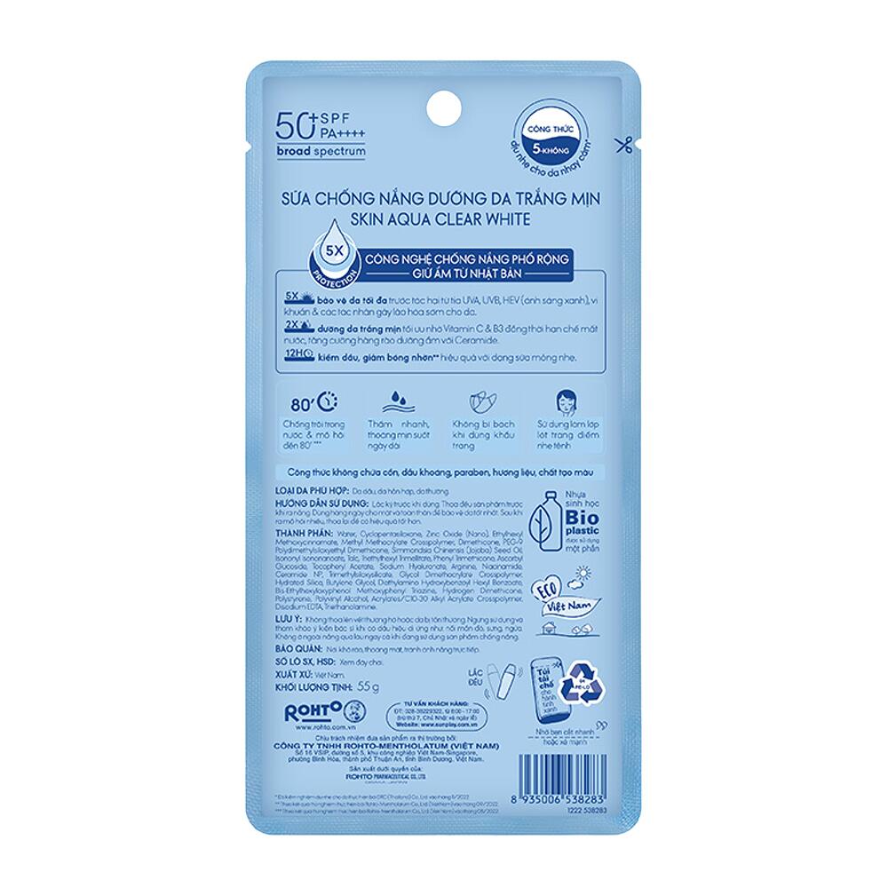 Vui lòng tham khảo thông tin trên bao bì sản phẩm