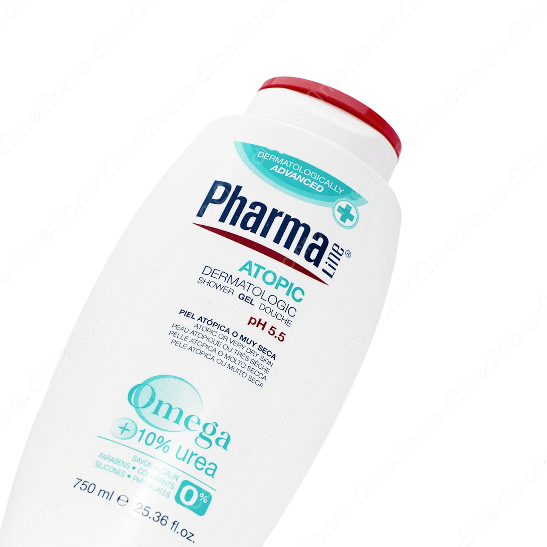 <a id="_heading=h. 30j0zll"></a>Sữa Tắm PHARMALINE PH 5. 5 Atopic dành cho da viêm, cơ địa dị ứng hoặc da khô, bong tróc. Chứa axit béo Omega 3 & 6, Ure và không sử dụng chất tạo bọt. Vệ sinh và chăm sóc hàng ngày. Hiệu quả phục hồi, bảo vệ và cấp ẩm và ngăn ngừa tình trạng khô da. Phù hợp cho cả gia đình. 