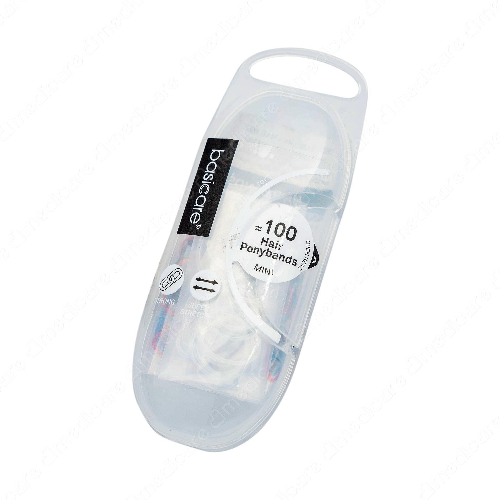 Dây Thun Cột Tóc BASICARE Bốn Màu size nhỏ mang lại sự tiện lợi trong quá trình sử dụng.