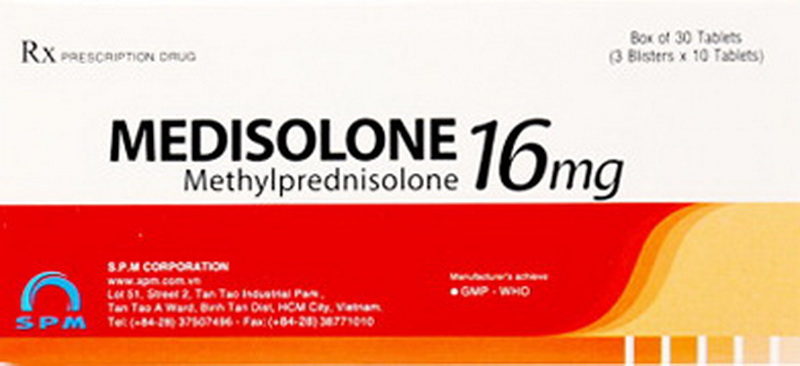 MEDISOLON 16MG viên