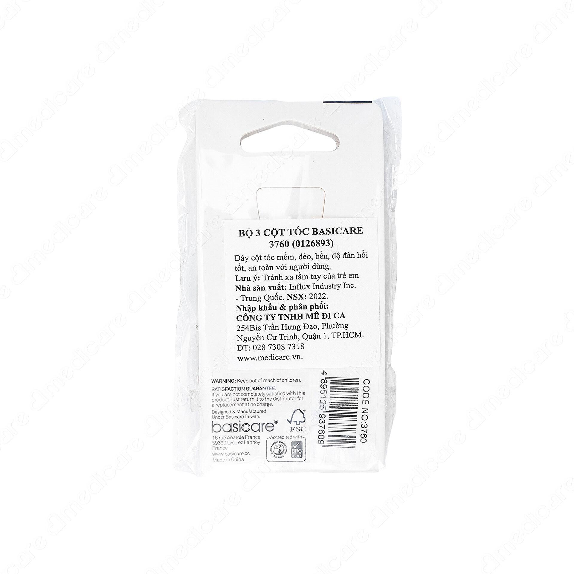 Dây Cột Tóc BASICARE mang lại sự tiện lợi trong quá trình sử dụng.