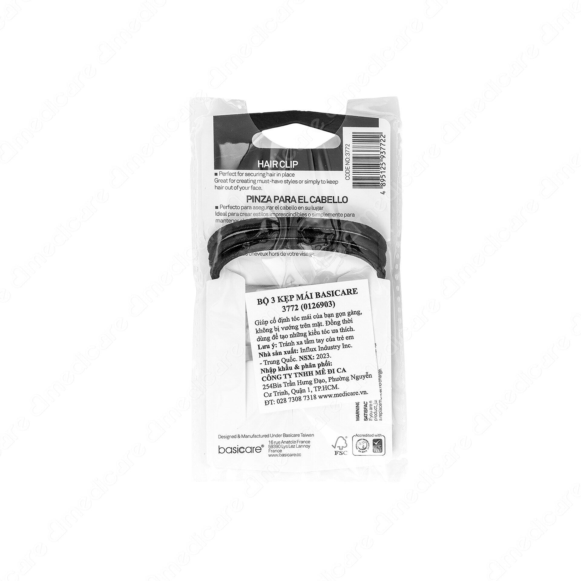 Kẹp Mái BASICARE mang lại sự tiện lợi trong quá trình sử dụng.