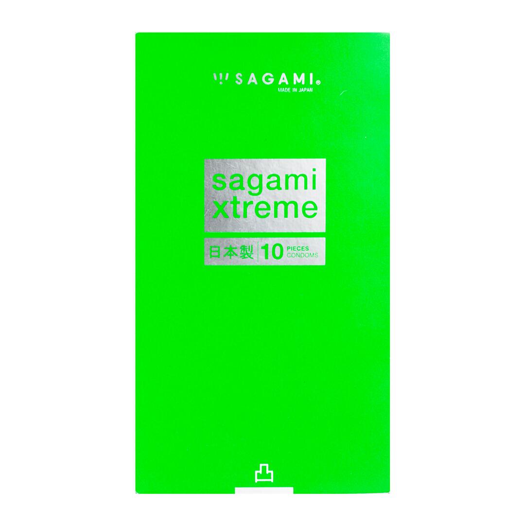 Bao Cao Su SAGAMI Xtreme Green hộp 10 cái