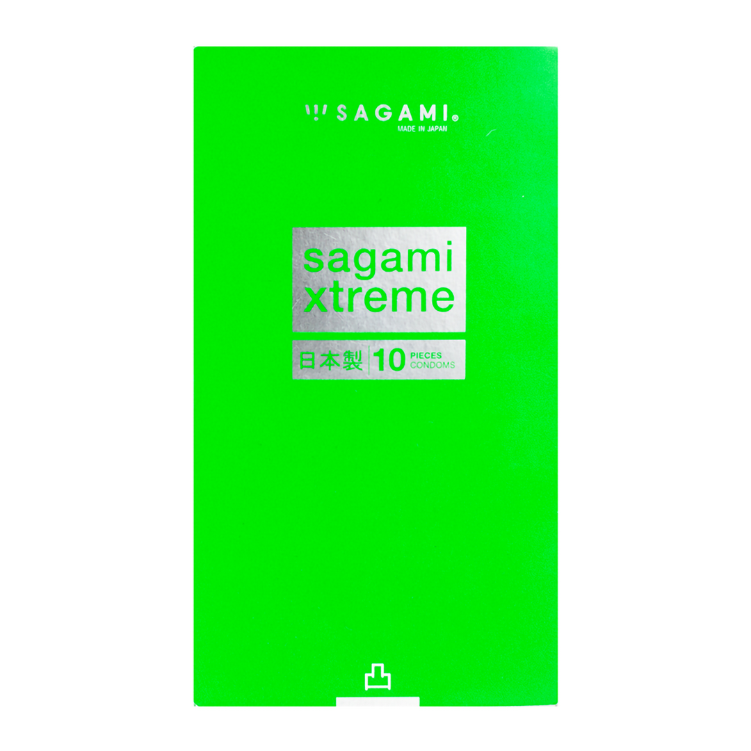 Bao Cao Su SAGAMI Xtreme Green hộp 10 cái