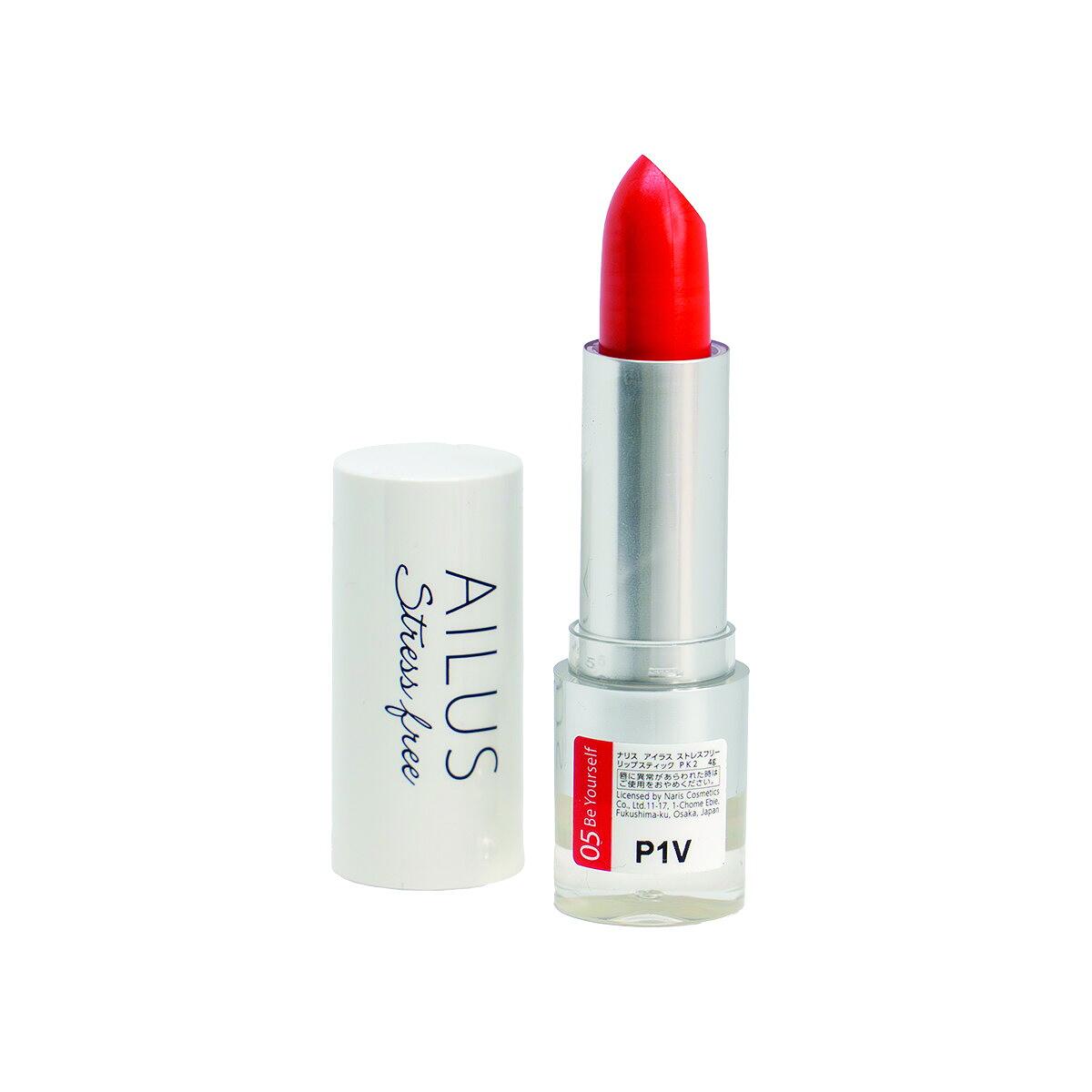 Son Lì Mịn Môi NARIS Ailus Stress Free Lipstick 05 Be Yourself Peach Pink | 4g