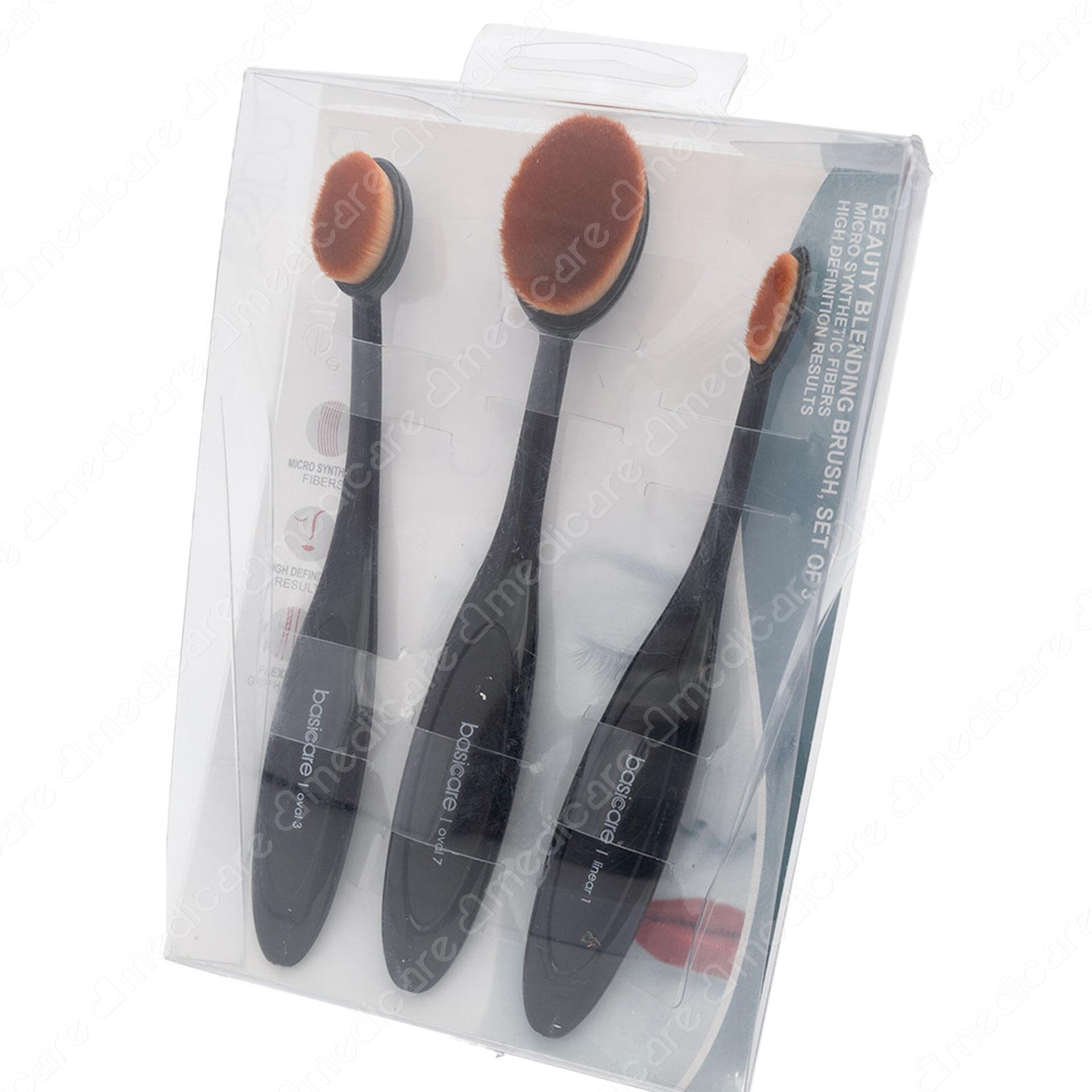 Bộ Cọ Trang Điểm BASICARE tiện lợi, đa năng, giúp bạn có lớp trang điểm hoàn hảo.