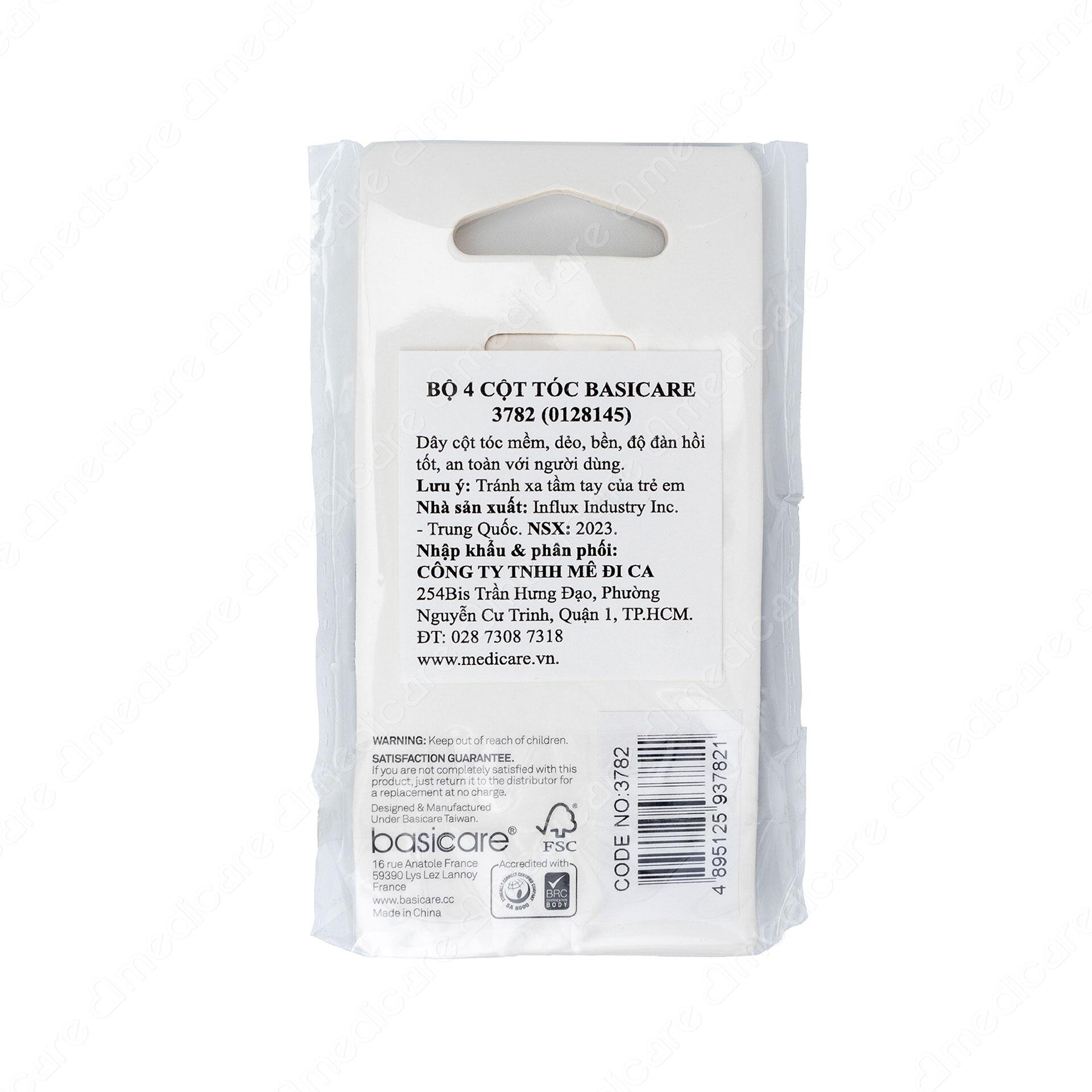 Dây Cột Tóc BASICARE mang lại sự tiện lợi trong quá trình sử dụng.