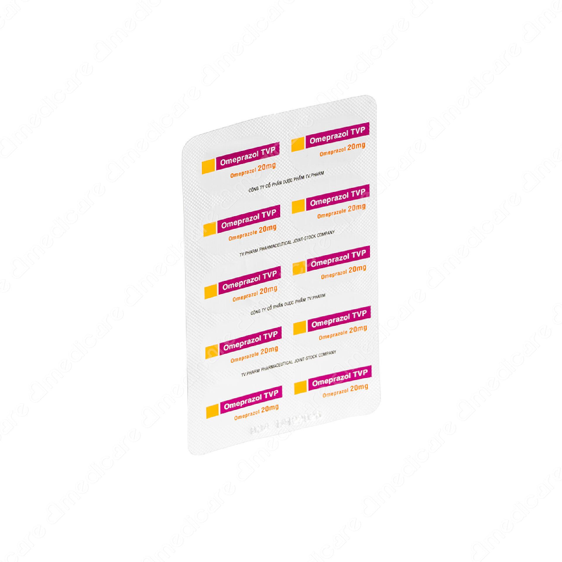 <ul><li>Thuốc Omeprazole được dùng để điều trị một số vấn đề về dạ dày và thực quản bằng cách giảm lượng axit dạ dày tiết ra hằng ngày, bao gồm:</li><li><a href="https://thuocdantoc.vn/benh/trao-nguoc-da-day-thuc-quan-la-gi">Trào ngược dạ dày thực quản</a>;</li><li>Viêm thực quản ăn mòn (tổn thương ở thực quản do bị axit dạ dày bào mòn);</li><li><a href="https://thuocdantoc.vn/benh/tong-quan-ve-benh-viem-loet-da-day-cap-tinh">Viêm loét dạ dày</a>;</li><li>Omeprazole có thể được dùng kèm với thuốc kháng sinh& Metronidazol để tiêu diệt vi khuẩn Helicobacter pylori </li></ul>
