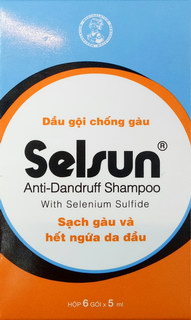 Dầu Gội Chống Gàu SELSUN hộp 6 gói | 5ml