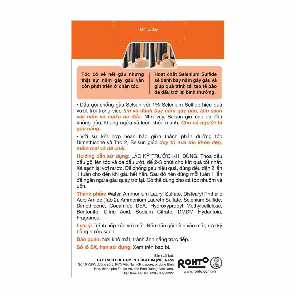 Vui lòng tham khảo thông tin trên bao bì sản phẩm