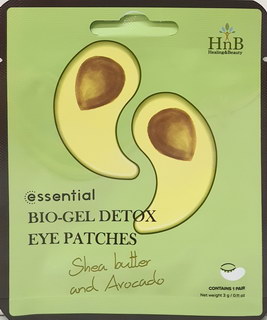 Mặt Nạ Bio-Gel Dưỡng Da Vùng Mắt HNB Shea Butter And Avocado Cấp Ẩm | Gói 1 cặp