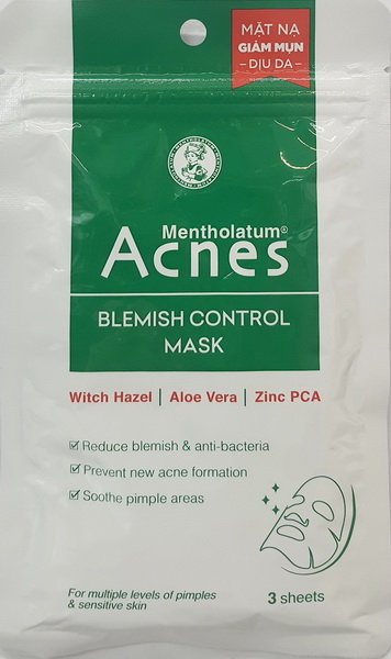 Mặt Nạ ACNES chuyên biệt cho da mụn gói 3 miếng | 65ml