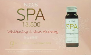 Nước Uống NUCOS SPA Collagen 13.500mg Hỗ Trợ Sáng và Đẹp Da | Hộp 10 chai