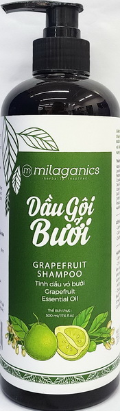 Dầu Gội Bưởi MILAGANICS | 500ml