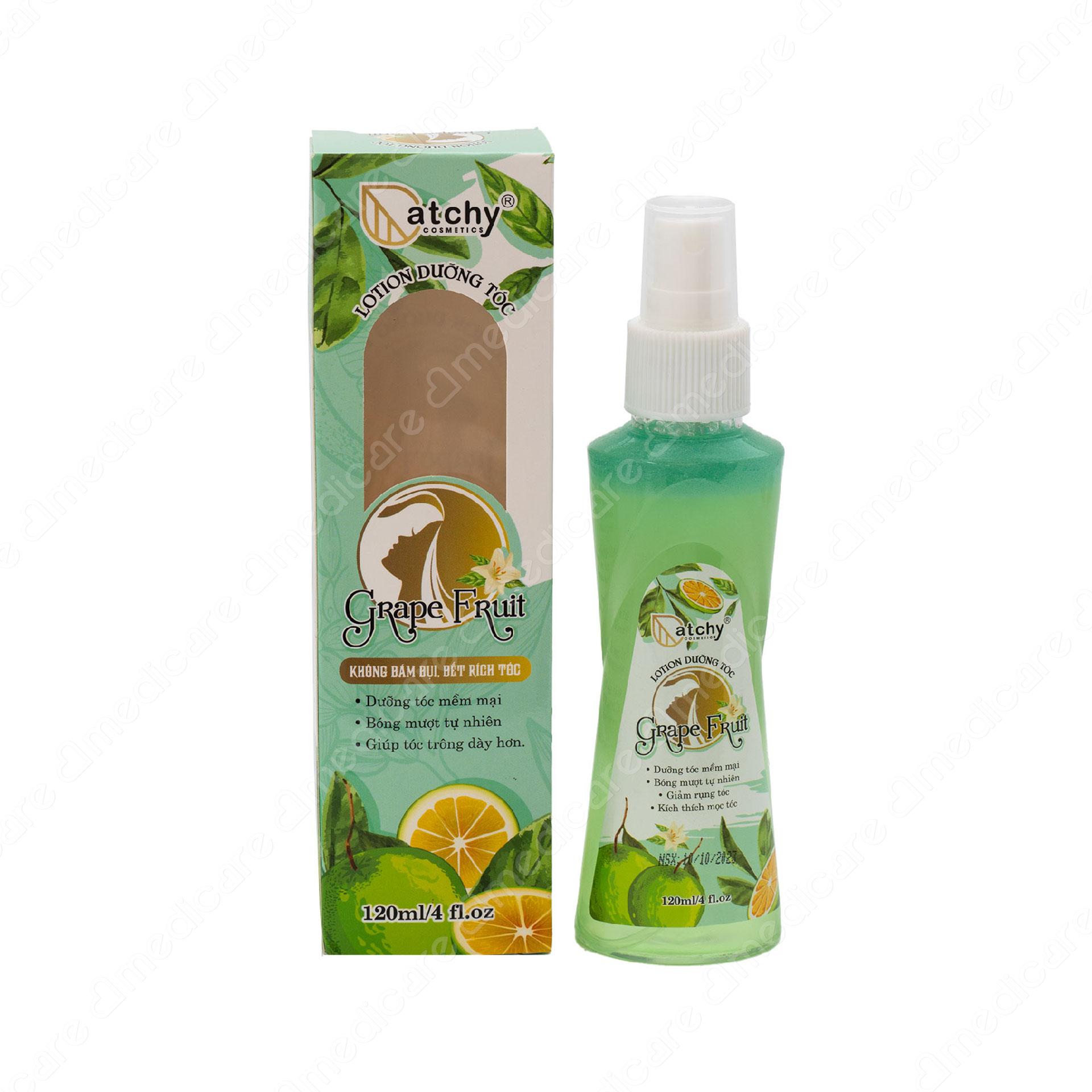 Lotion Dưỡng Tóc CATCHY Tinh Dầu Bưởi | 120ml