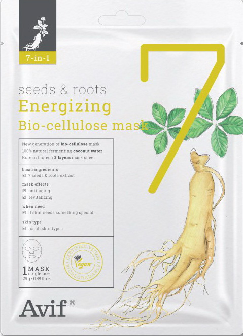 Mặt Nạ AVIF Energizing Bio Cellulose | 25g