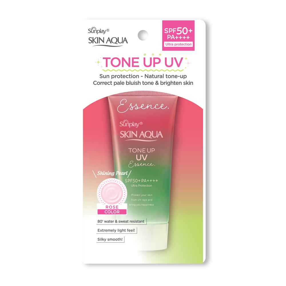 Tinh Chất Chống Nắng SUNPLAY Tone Up UV Hồng SPF50+ PA++++ | 50g