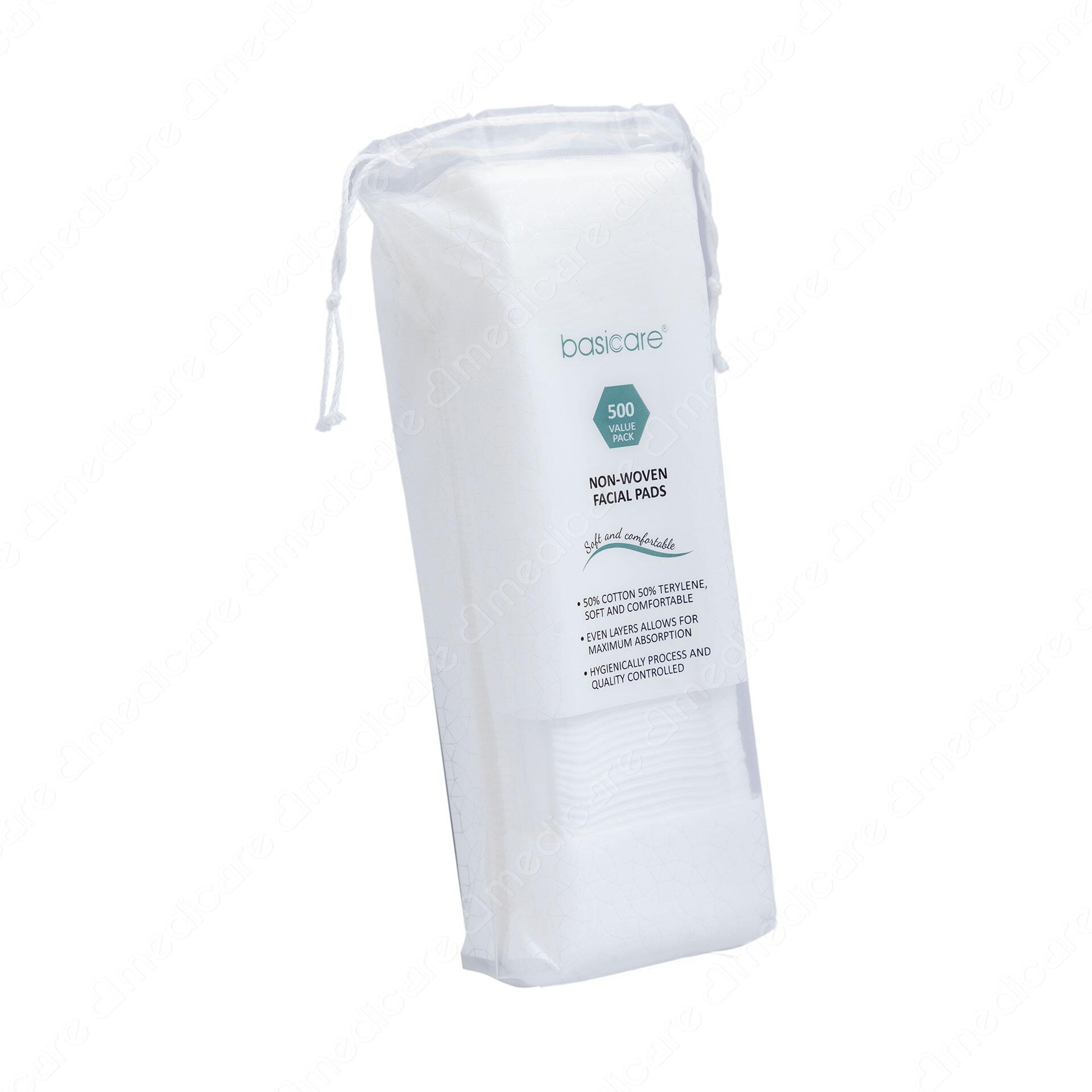 Bông Tẩy Trang BASICARE Siêu Mỏng giúp tiết kiệm nước cân bằng và nước tẩy trang, nước tẩy móng.