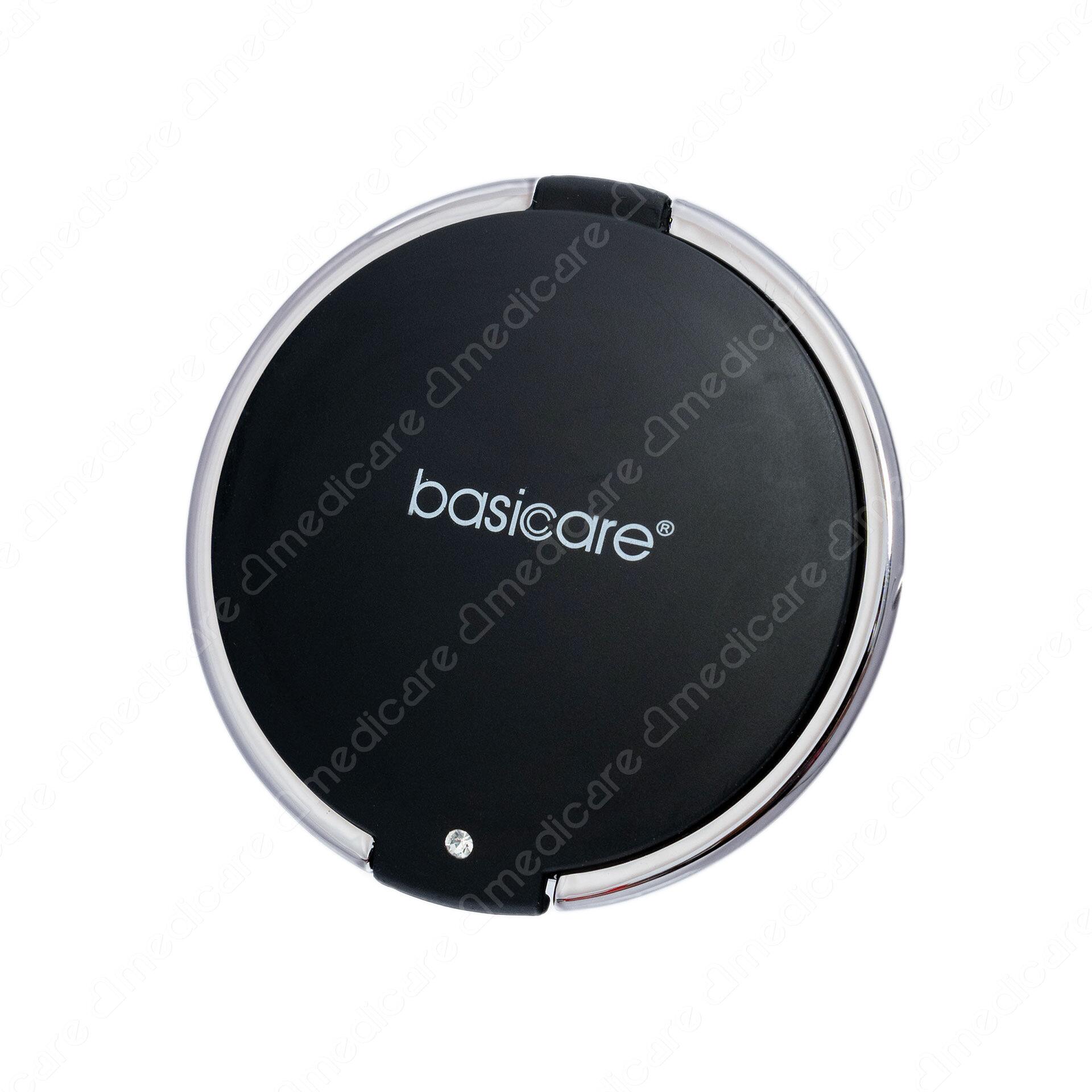 Gương Bỏ Túi BASICARE phản chiếu hình ảnh chân thực với 2 tỉ lệ x1 và x2. Thiết kế nhỏ gọn, dễ dàng mang theo bất cứ đâu.