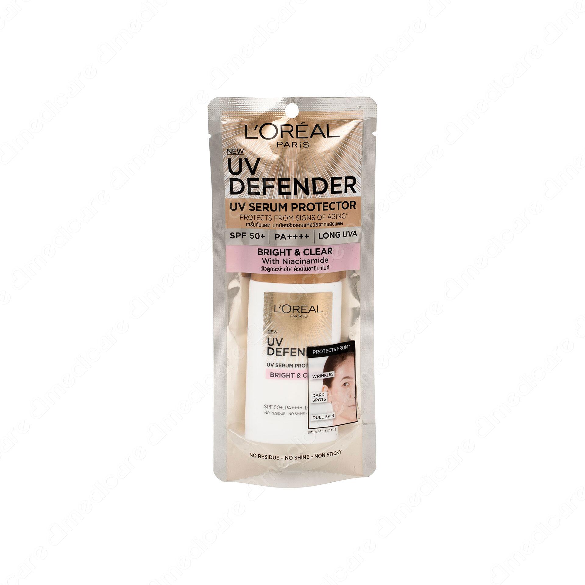 Kem Chống Nắng L’ORÉAL UV Defender Bright & Clear SPF50+ PA++++ | 50ml