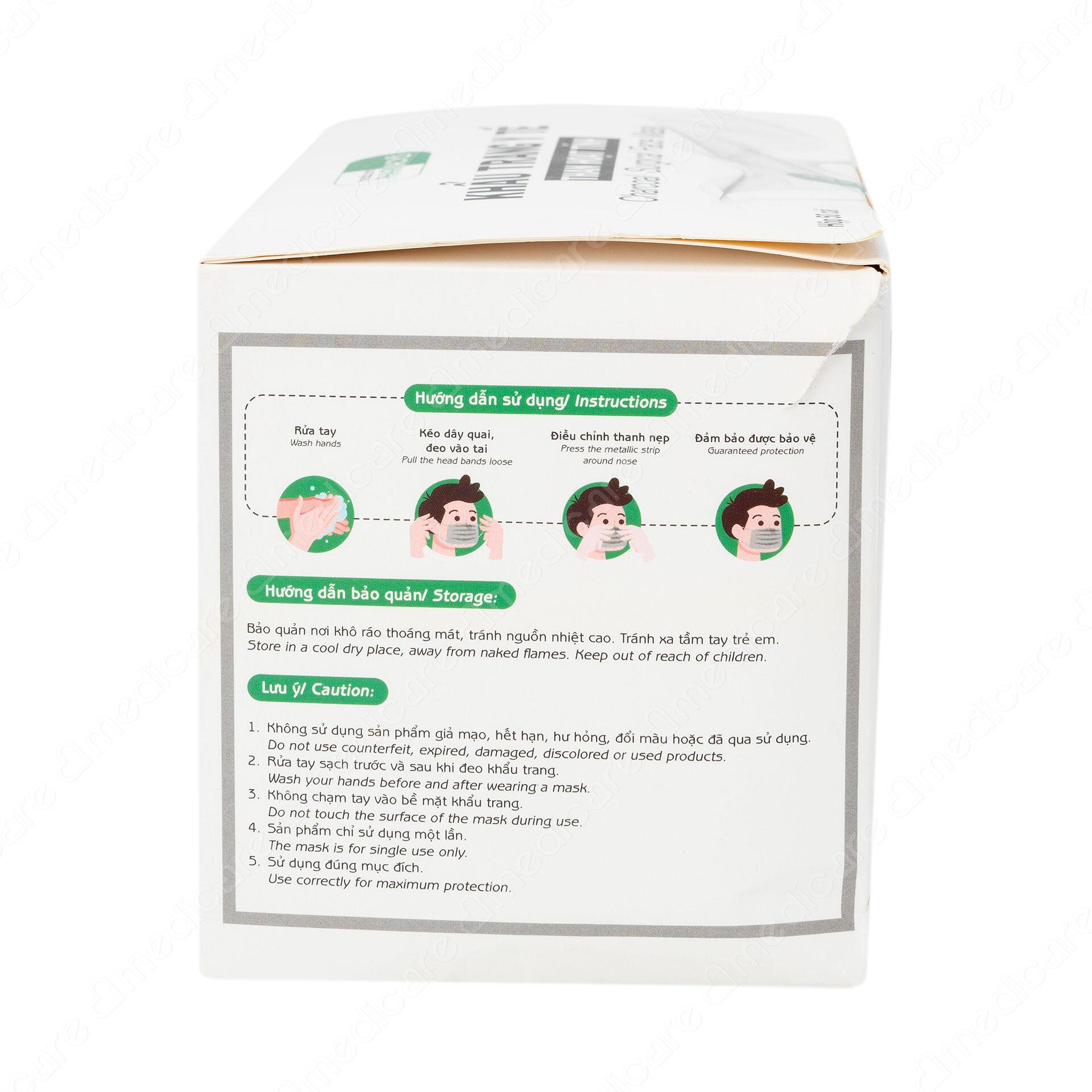 Vui lòng tham khảo thông tin trên bao bì sản phẩm