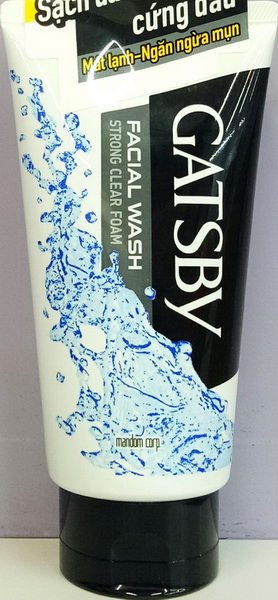 SRM GATSBY Strong CLEAR Foam | 130g