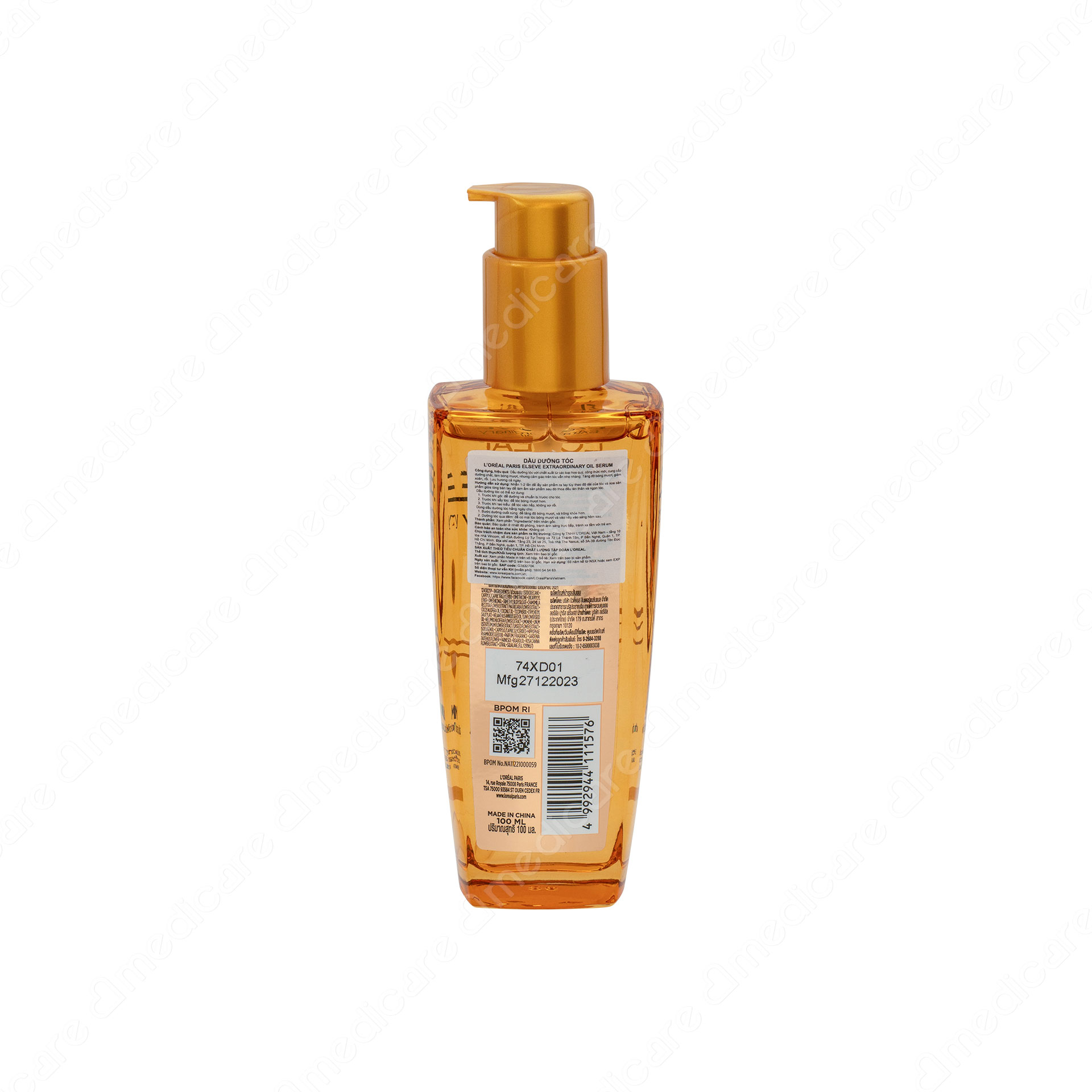 Dầu Dưỡng Tóc L'ORÉAL Chiết Xuất Hoa | 100ml