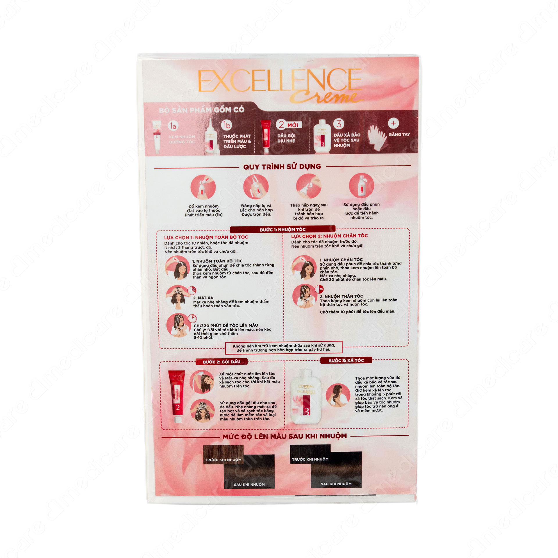 Vui lòng tham khảo thông tin trên bao bì sản phẩm