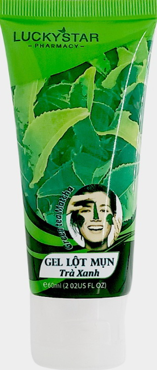 Gel Lột Mụn LUCKY STAR Trà Xanh | 60ml