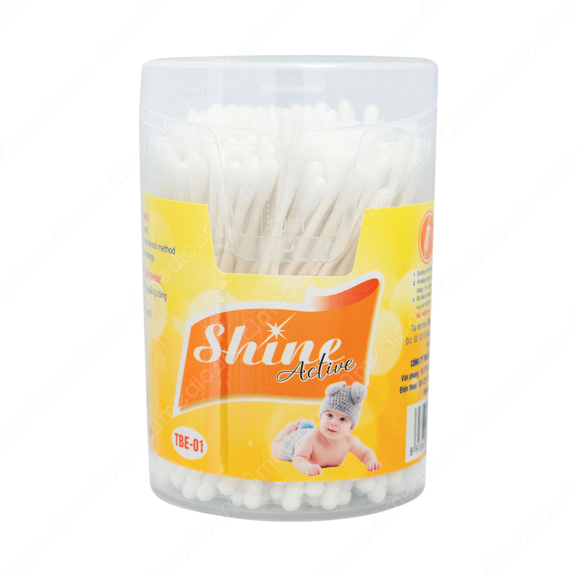 Tăm Bông SHINE ACTIVE Trẻ Em TBE01 | 180c