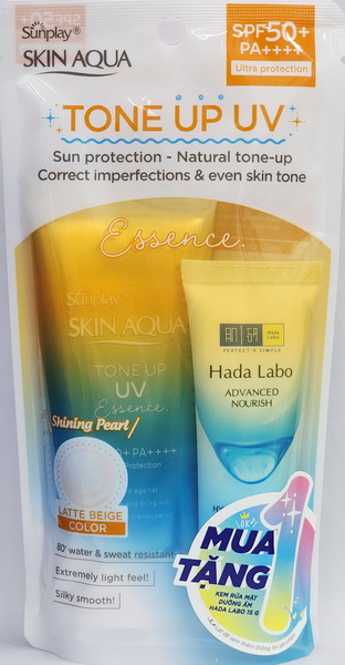 Tinh Chất Chống Nắng SUNPLAY Skin Aqua Tone Up UV Latte Beige SPF50+ PA++++ | 50g