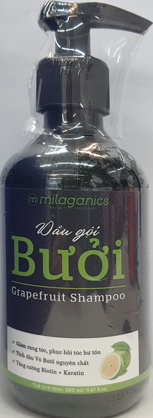 Dầu Gội Bưởi MILAGANICS | 280ml