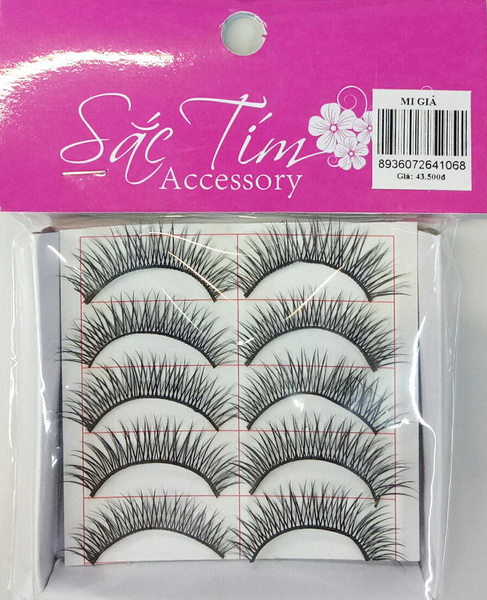 Mi Giả SẮC TÍM | Gói 5 Cặp