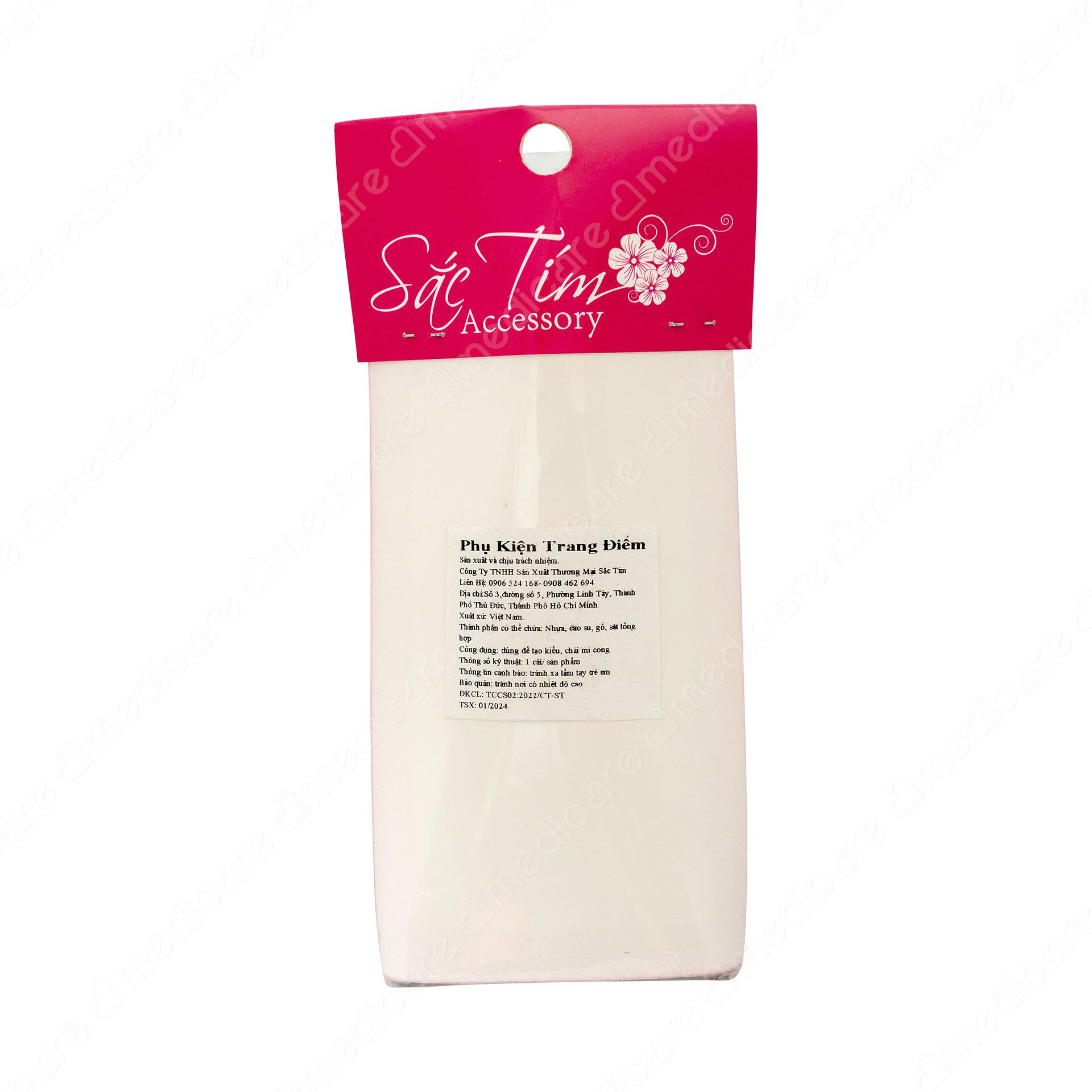 Bấm mi là công cụ dùng để uốn cong mi. Chúng giúp làm cho mi trở nên cong đẹp tự nhiên, mở rộng đôi mắt và tạo sự sắc sảo cho bản trang điểm. 