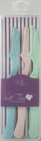 Dao Tỉa Mày SẮC TÍM gói 3 cây