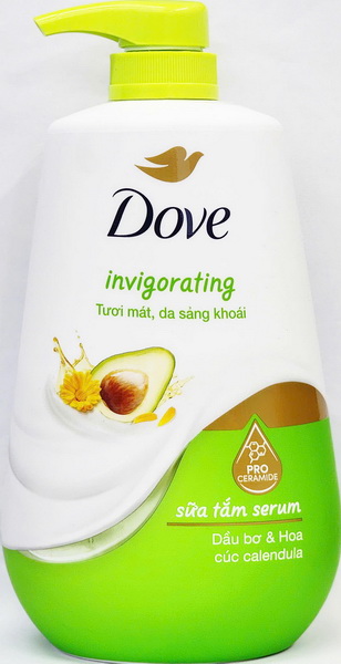 Sữa Tắm DOVE Bóng Mịn Thơm Mát | 900g