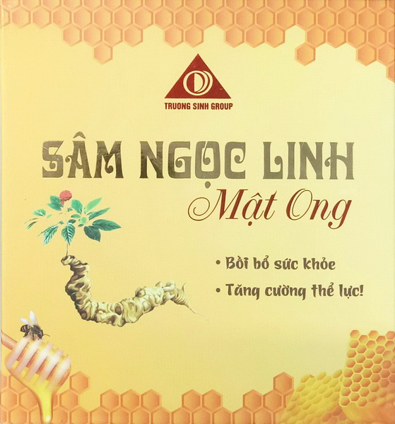 Sâm Ngọc Linh Mật Ong TRƯỜNG SINH Hỗ Trợ Bồi Bổ, Tăng Cường Sức Đề Kháng | 380ml