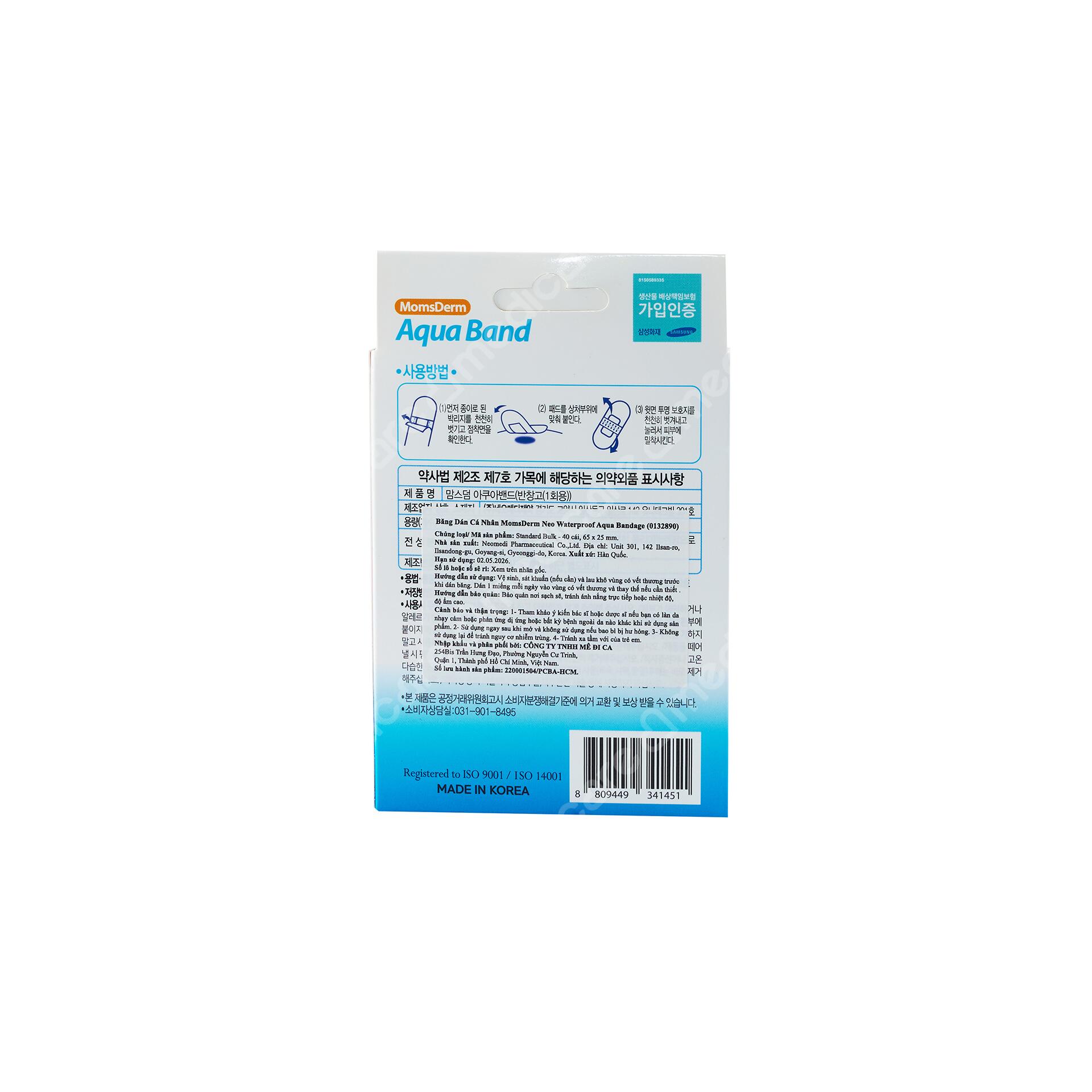 Vui lòng tham khảo thông tin trên bao bì sản phẩm