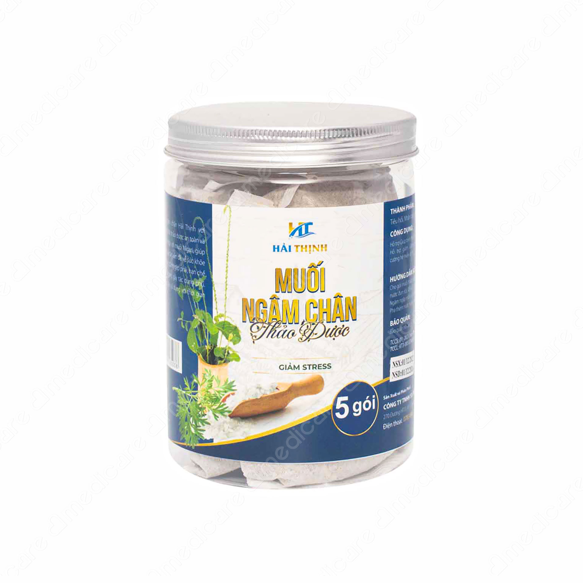 Muối Ngâm Chân HẢI THỊNH Giảm Stress | 100g